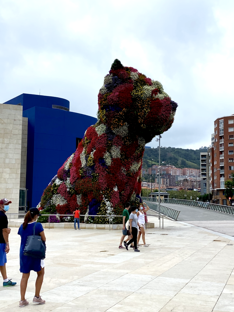 Viaggio a Bilbao - Puppy: museo Guggenheim