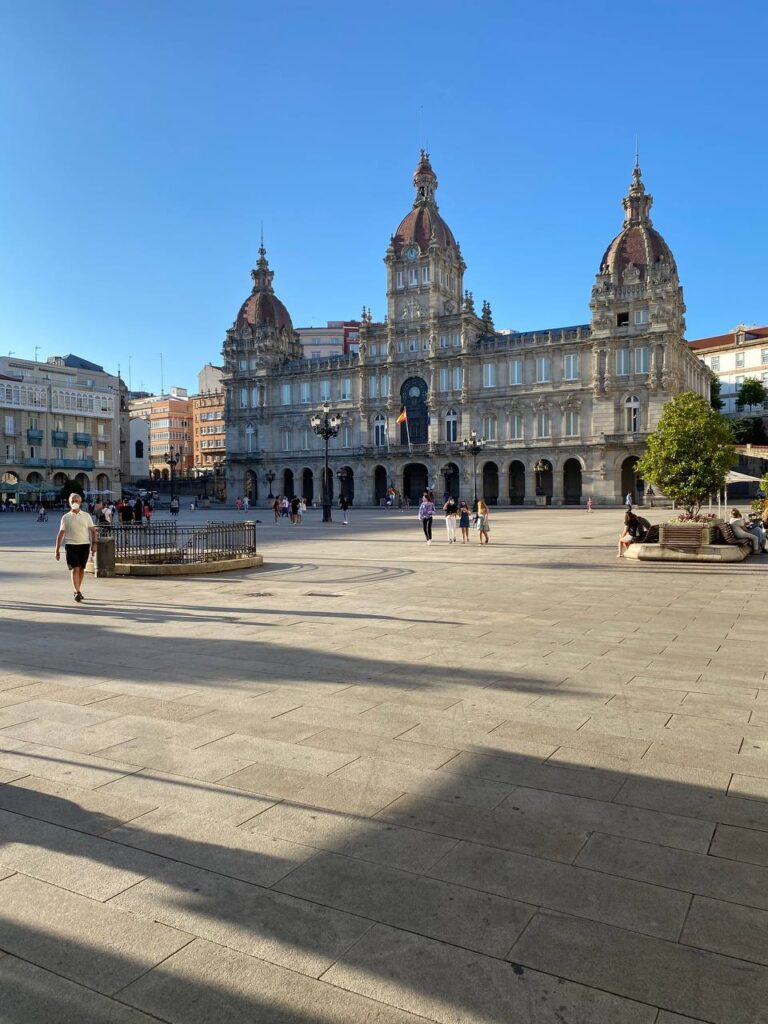 Viaggio in Galizia - Plaza de María Pita